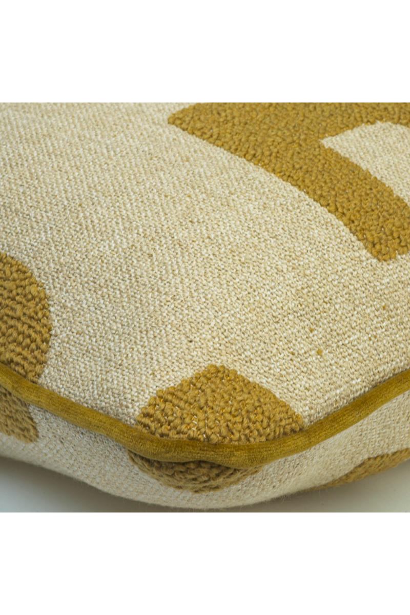 Organic Pattern Linen Cushion | Andrew Martin Peru | Oroatrade.com