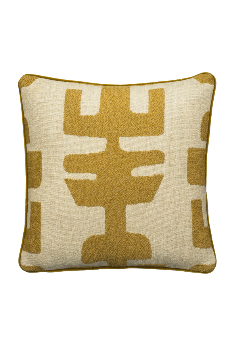 Organic Pattern Linen Cushion | Andrew Martin Peru | Oroatrade.com