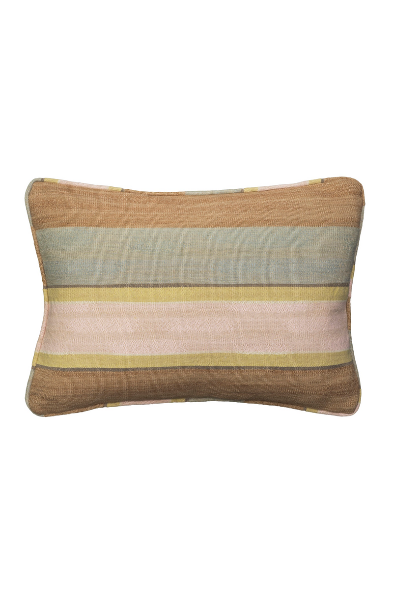 
Tri-colored Stripes Rectangular Cushion | Andrew Martin Skiathos | Oroatrade.com