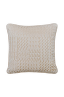 Patterned Epingle Velvet Cushion | Andrew Martin Park | Oroatrade.com