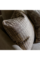 Patterned Epingle Velvet Cushion | Andrew Martin Park | Oroatrade.com