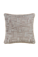 Geometric Epingle Velvet Cushion | Andrew Martin Lexington | Oroatrade.com