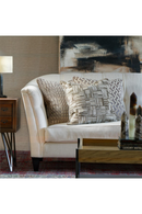 Geometric Epingle Velvet Cushion | Andrew Martin Lexington | Oroatrade.com