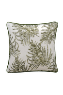 Leaf Embroidered Cushion | Andrew Martin Brooklyn | Oroatrade.com