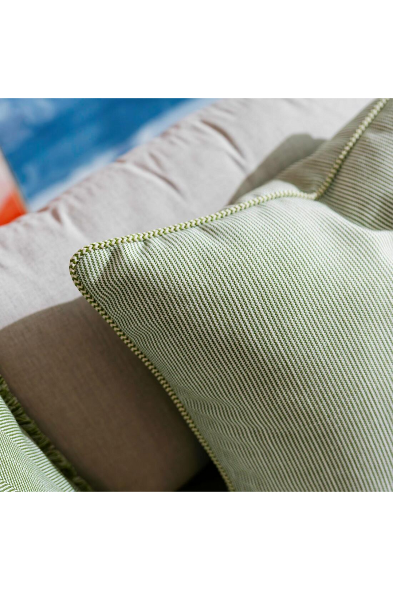 Piped Outdoor Cushion | Andrew Martin Espadrille | Oroatrade.com