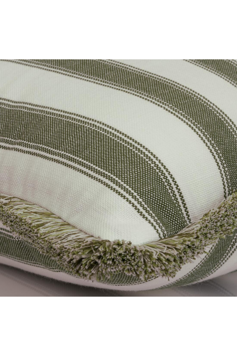 Trimmed Stripe Outdoor Cushion | Andrew Martin Tote | Oroatrade.com