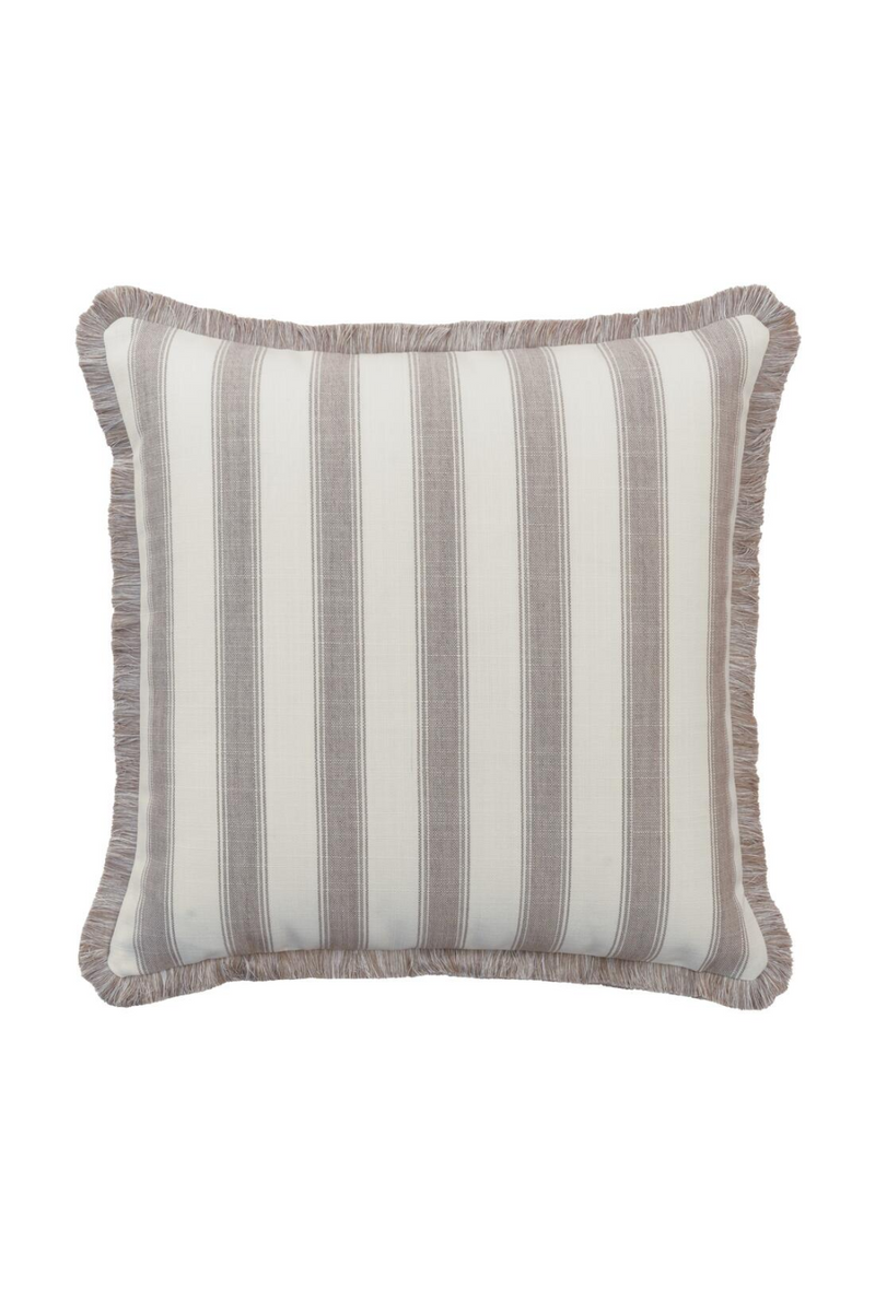 Trimmed Stripe Outdoor Cushion | Andrew Martin Tote | Oroatrade.com