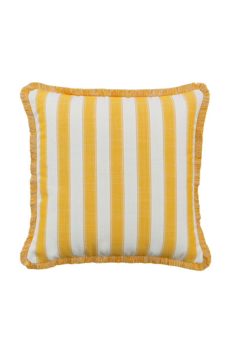 Trimmed Stripe Outdoor Cushion | Andrew Martin Tote | Oroatrade.com