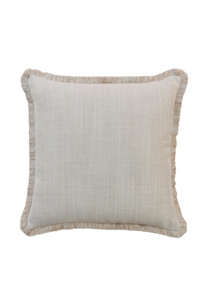 Herringbone Weave Outdoor Cushion | Andrew Martin Riviera | Oroatrade.com