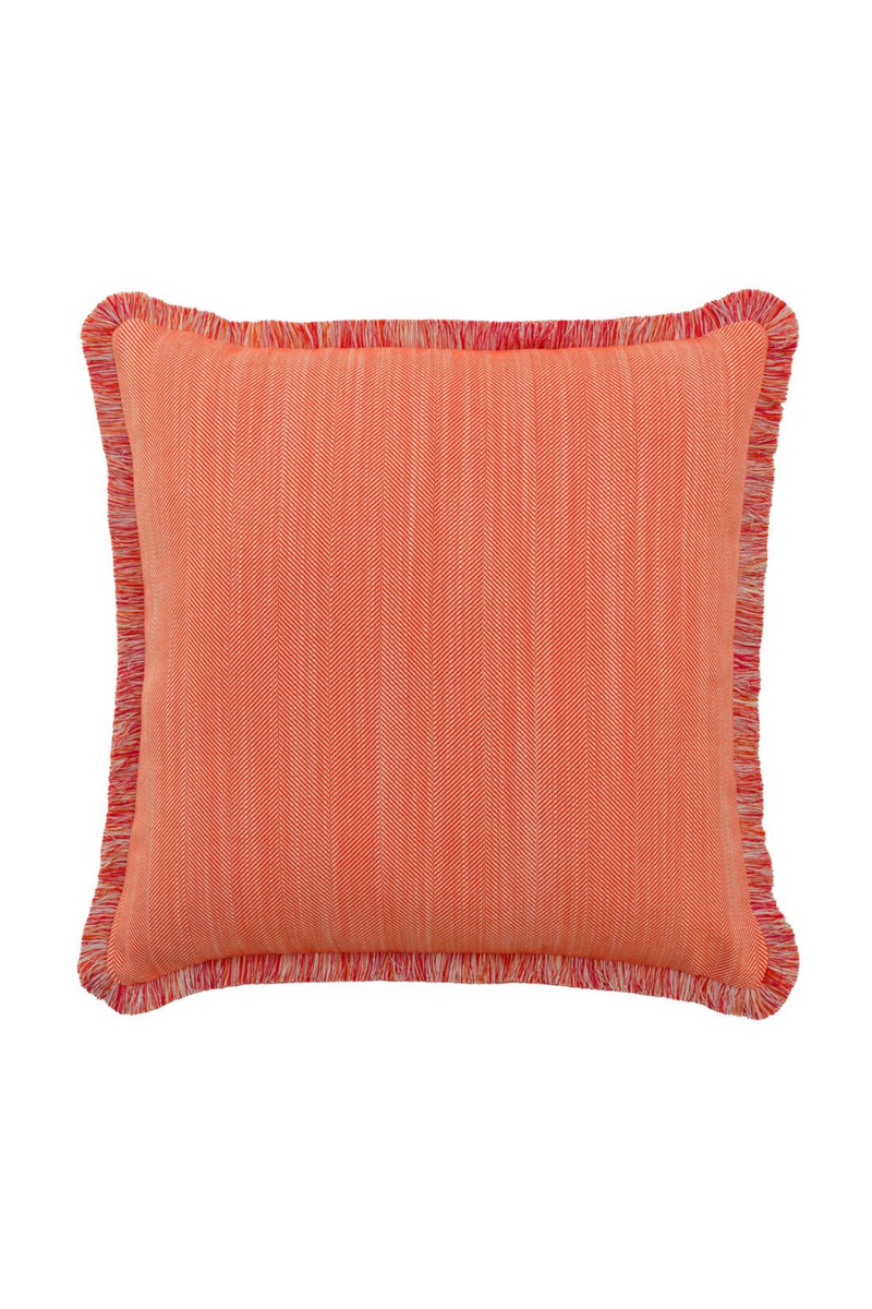 Herringbone Weave Outdoor Cushion | Andrew Martin Riviera | Oroatrade.com