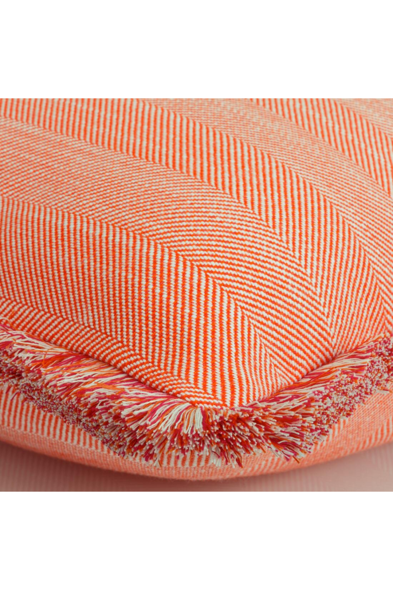 Herringbone Weave Outdoor Cushion | Andrew Martin Riviera | Oroatrade.com