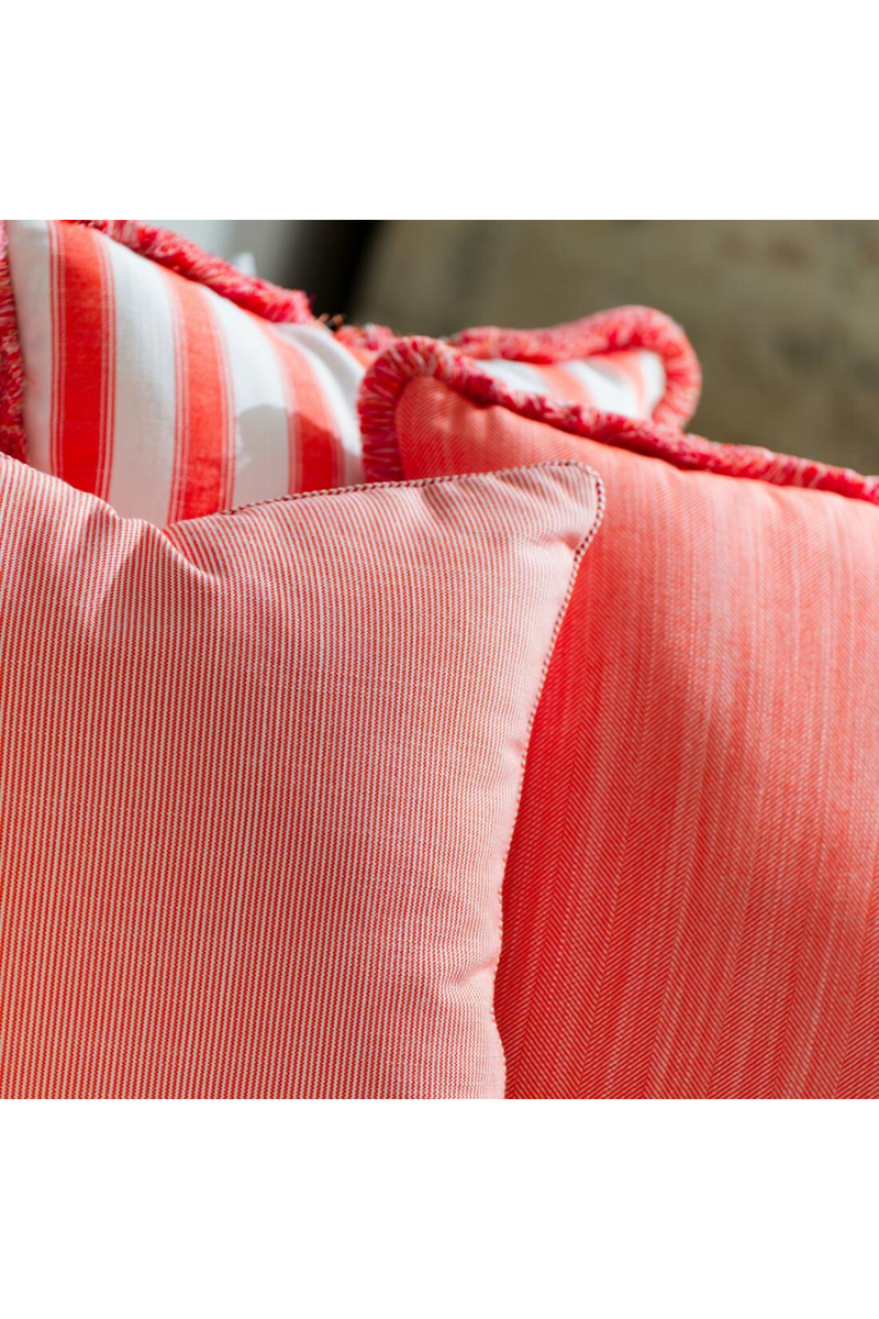 Herringbone Weave Outdoor Cushion | Andrew Martin Riviera | Oroatrade.com