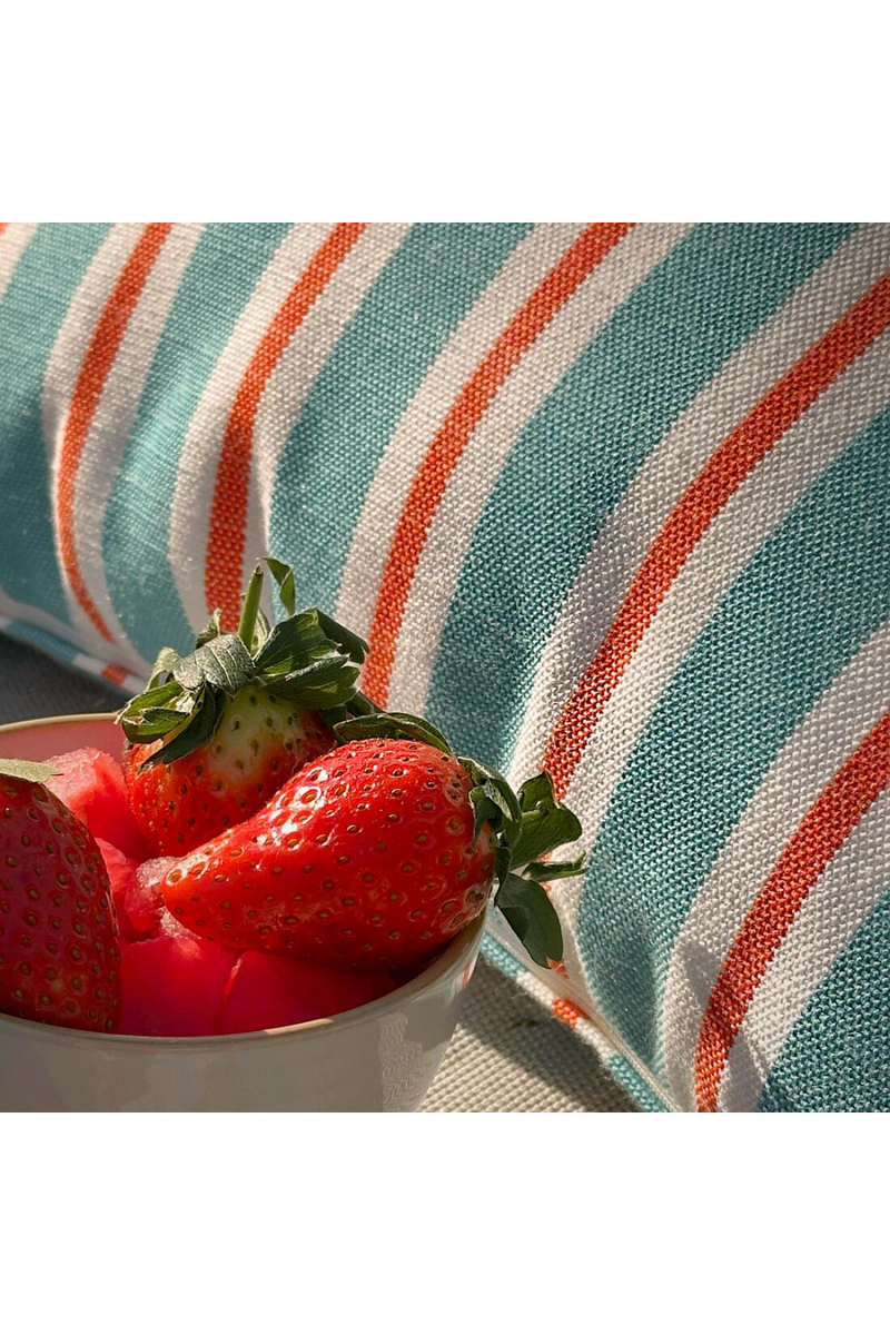 Deckchair Striped Outdoor Cushion | Andrew Martin Coast | Oroatrade.com