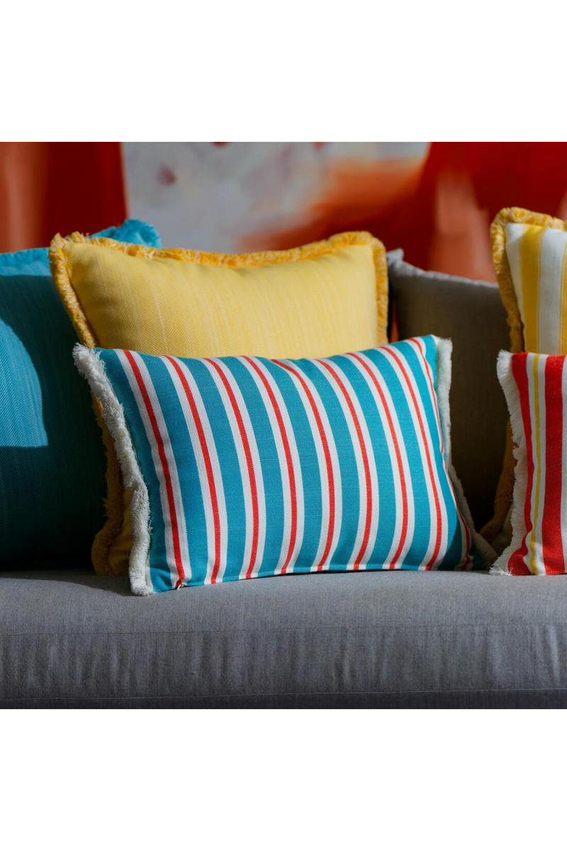 Deckchair Striped Outdoor Cushion | Andrew Martin Coast | Oroatrade.com