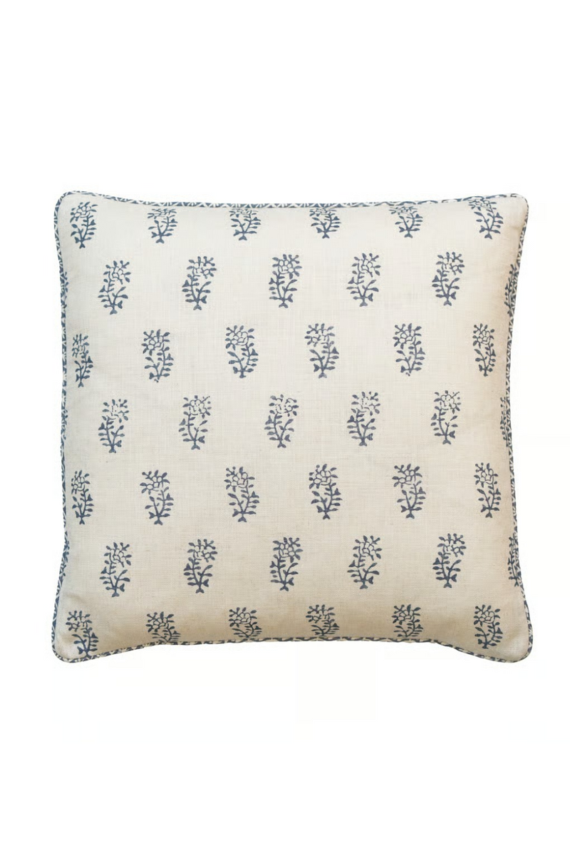 Floral Linen Cushion | Andrew Martin Thyme | Oroatrade.com