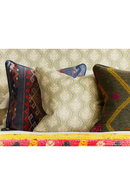 Leaf Motif Cushion | Andrew Martin Fig | Oroatrade.com