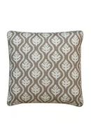 Leaf Motif Cushion | Andrew Martin Fig | Oroatrade.com