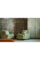 Leaf Motif Cushion | Andrew Martin Fig | Oroatrade.com