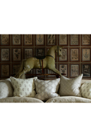 Leaf Motif Cushion | Andrew Martin Fig | Oroatrade.com