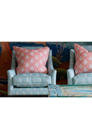 Leaf Motif Cushion | Andrew Martin Fig | Oroatrade.com