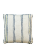 Wavy Stripes Linen Cushion | Andrew Martin Rhubarb | Oroatrade.com