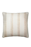 Wavy Stripes Linen Cushion | Andrew Martin Rhubarb | Oroatrade.com