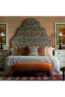 Painterly Embroidered Cushion | Andrew Martin Meadow