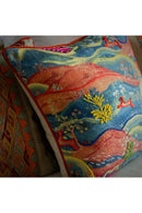Painterly Embroidered Cushion | Andrew Martin Meadow