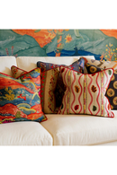 Floral Medallion Woven Cushion | Andrew Martin Bobbin