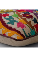 Floral Embroidered Throw Pillow | Andrew Martin Glasshouse