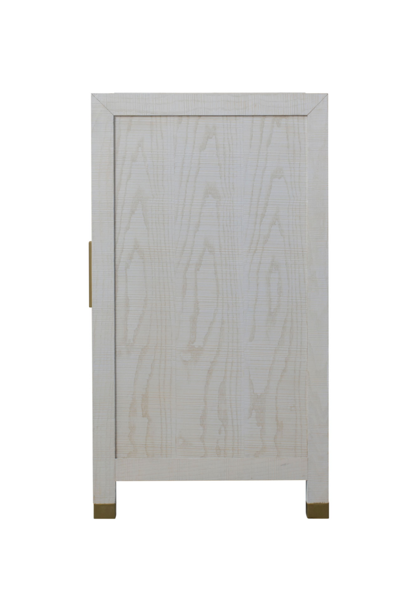 White Ash Minimalist Sideboard | Andrew Martin Raffles | Oroatrade.com