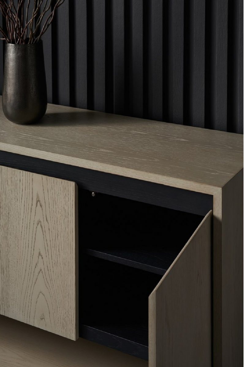 Wooden Veneer 4-Door Sideboard | Andrew Martin Harper | Oroatrade.com