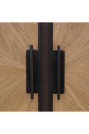 Oak Modern 4-Door Sideboard | Andrew Martin Renzo | Oroatrade.com