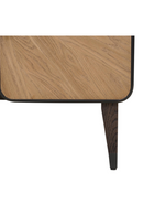 Oak Modern 4-Door Sideboard | Andrew Martin Renzo | Oroatrade.com