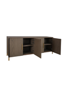 4-Door Oak Sideboard | Andrew Martin Jeanne | Oroatrade.com