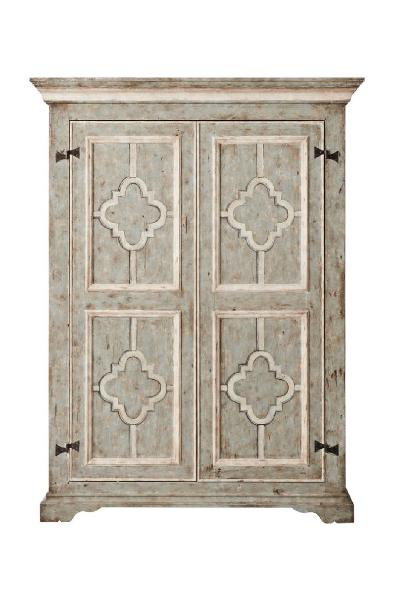 Hand-Painted Pine Armoire | Andrew Martin Donatello | Oroatrade.com
