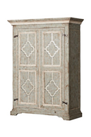 Hand-Painted Pine Armoire | Andrew Martin Donatello | Oroatrade.com