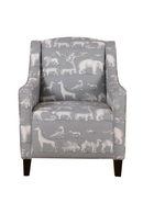 Upholstered Curved Armchair | Andrew Martin Finbar | Oroatrade.com