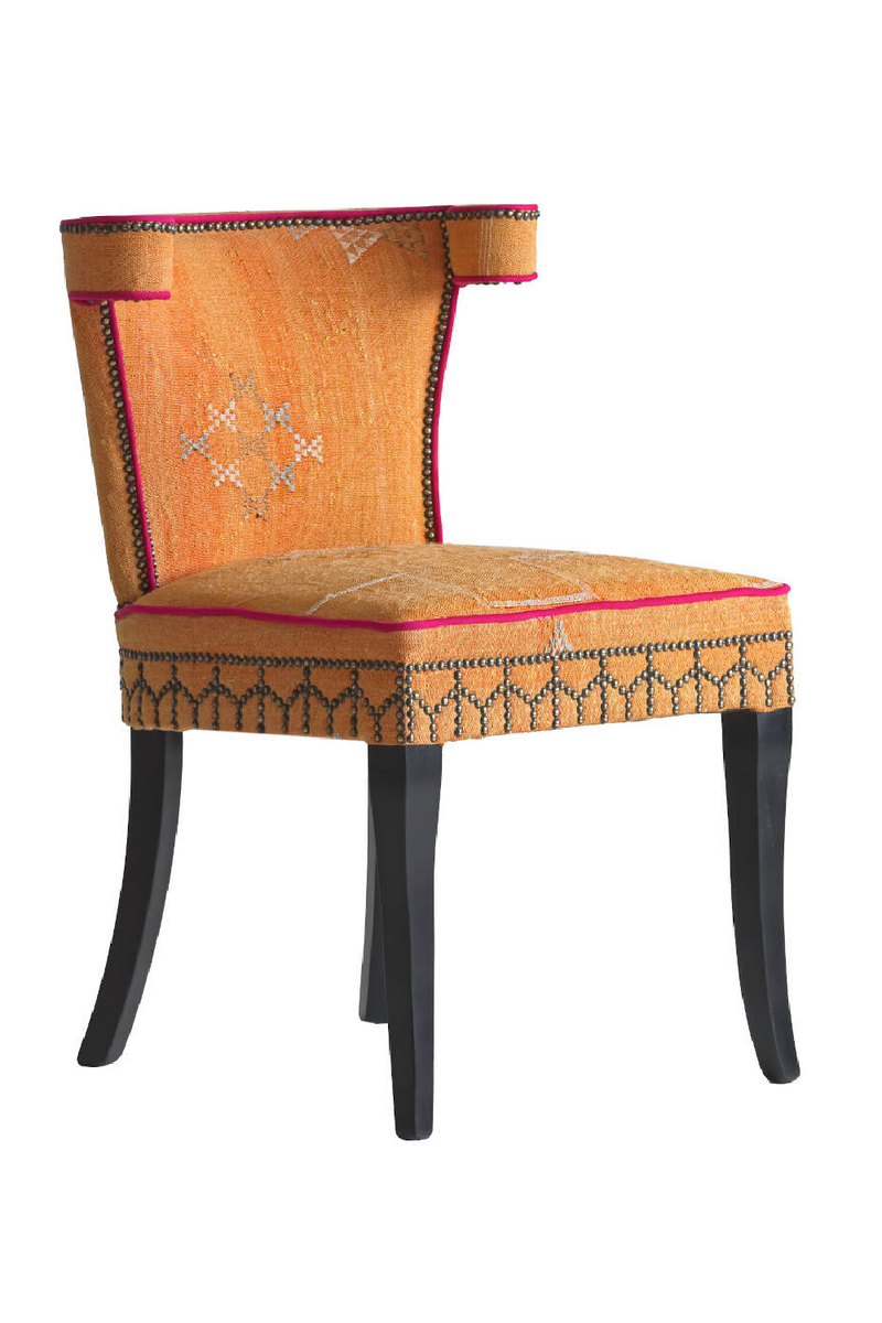 Cactus Silk Moroccan Dining Chair | Andrew Martin Vincent | Oroatrade.com