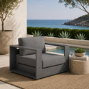 Modern Outdoor Swivel Armchair | Andrew Martin Bora | Oroatrade
