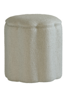 Fabric Upholstered Ottoman | Andrew Martin Daisy | Oroatrade.com