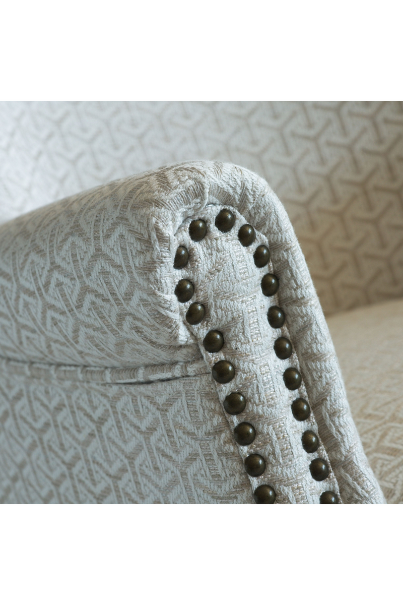 Rollover Arm Studded Accent Chair | Andrew Martin Greyhound | Oroatrade.com