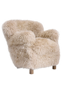 Sheepskin Armchair | Andrew Martin Alrae | Oroatrade.com
