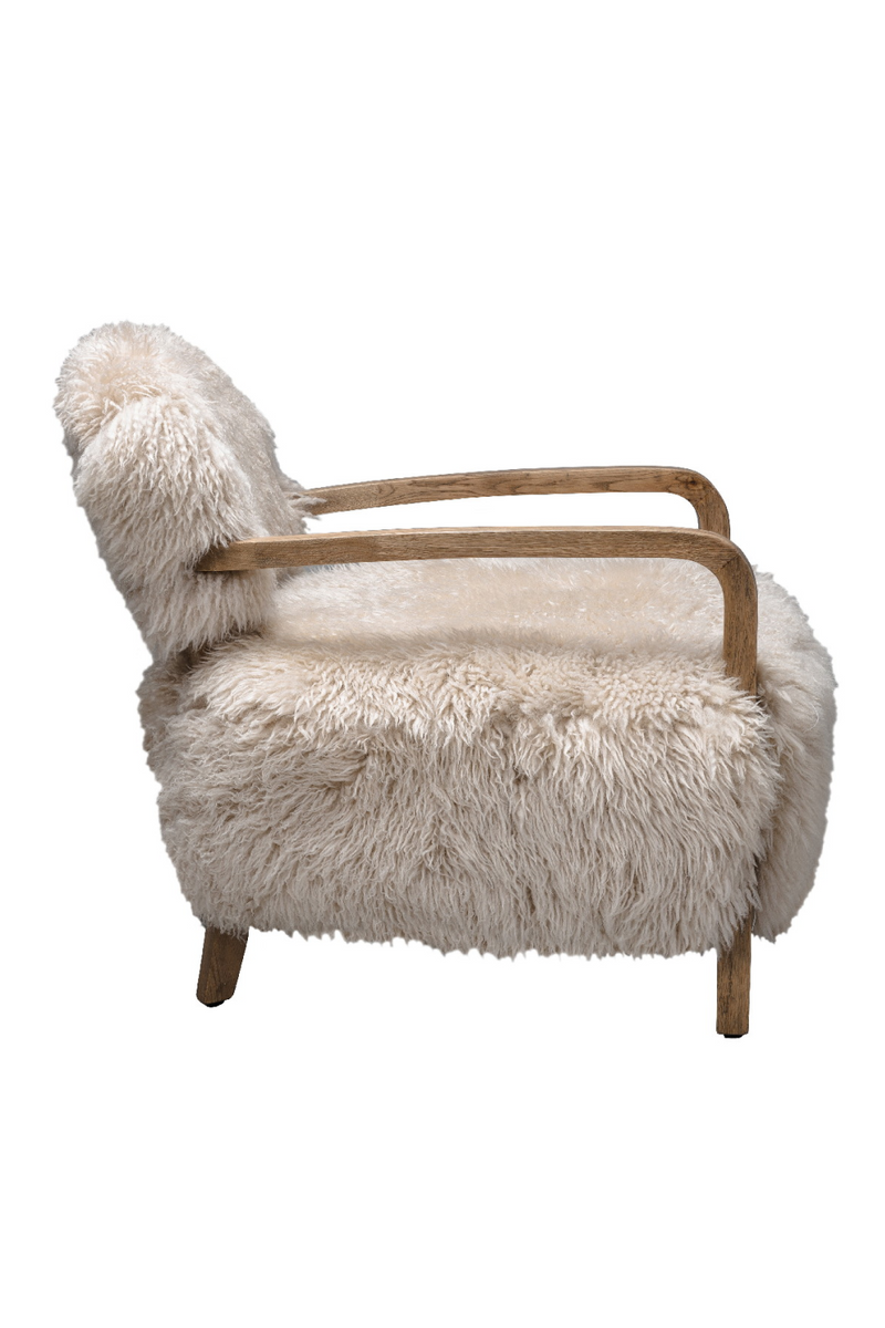 Sheepskin Lounge Chair | Andrew Martin Cabana | Oroatrade.com