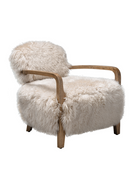 Sheepskin Lounge Chair | Andrew Martin Cabana | Oroatrade.com