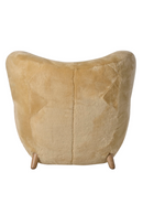 Sheepskin Modern Lounge Chair | Andrew Martin Manx | Oroatrade.com