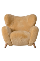 Sheepskin Modern Lounge Chair | Andrew Martin Manx | Oroatrade.com