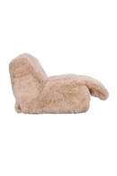 Beige Sheepskin Lounge Chair | Andrew Martin Shaggy | Oroatrade.com