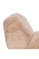 Beige Sheepskin Lounge Chair | Andrew Martin Shaggy | Oroatrade.com