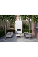 Taupe Outdoor Lounge Chair | Andrew Martin Cayman | Oroatrade.com